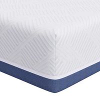 colchon y azul 160 x 200 cm tela jacquard vidaxl