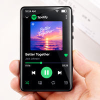 reproductor mp3 mp4 famue pa03 de 283 pulgadas con wifi android 10 octa core 2gb de ram 16gb bluetooth spotify deezer melon yt music para estudiantes