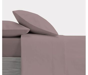 Juego de sábanas liso design magenta cama de 180cm donegal collections
