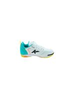 zapatillas de futbol sala kelme goleiro elastic indoor nino blanco y negro