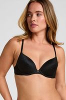 hunkemoller sujetador con aros preformado jackie negro
