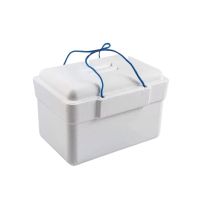 nevera klack de poliestireno 13l  ligera y portatil para playa camping y picnic