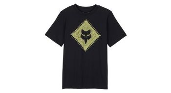 Camiseta de manga corta infantil leo premium negra