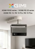 soporte de techo para proyector xgimi edicion pro con estabilizador para los modelos xgimi rs 30 ultra max y xgimi rs 20 plus para las series rs 20 y rs 30