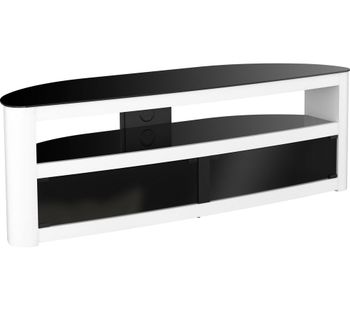 AVF Burghley 1500 TV Stand - White, White