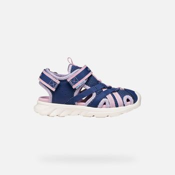 GEOX Sandal Airadyum Junior Azul Marino/lila