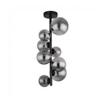lampara de techo riha fume 8 luces
