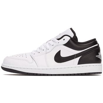 Nike Deportivas Moda 1 Low White Black para hombre
