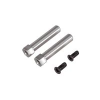 conjunto de eje de direccion de metal mejorado de acero inoxidable para mjx 14209 14210 h14bm 114 modelo de vehiculo rc