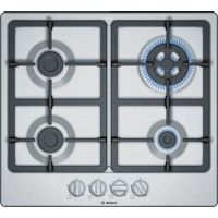 Bosch Serie 4 PGH6B5B90 hobs Acero inoxidable Integrado Encimera de gas