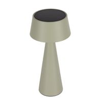 lampara de mesa recargable led allua solar 3w