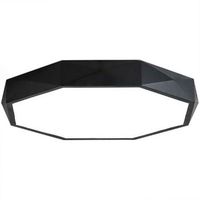 lampara plafond diamond app863-c black 50 cm
