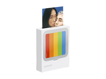 Impresora fotográfica - Polaroid Hi-Print 3x3 +1 cartucho 10 hojas, Transferencia térmica por difusión de colorante, Vel. impresión 50s, Blanco
