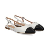 unisa zapatos planos mujer - blanco talla 39