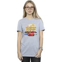 disney camiseta cars radiator springs para mujer