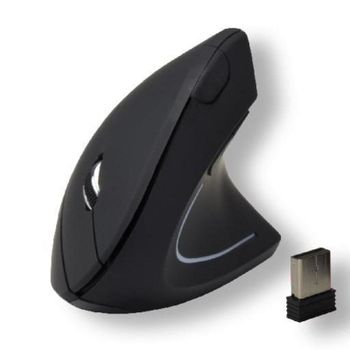 Ratón MCL SS-618DW/N inalámbrico 1600 DPI negro mano derecha 6 botones