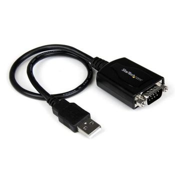 Startech Cable Adaptador USB a Serie RS232 DB9 30cm con Retención del Puerto de Asignación COM