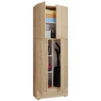 gabinete de limpieza de gabinete de escoba de madera lona s
