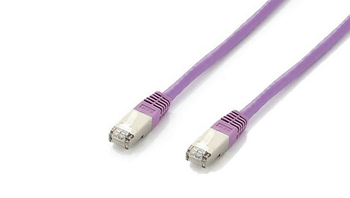 LATIGUILLO APANTALLADO S/FTP CATEGORIA 6A HF 5M COLOR PURPLE