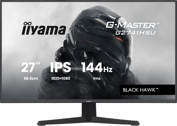 MONITOR IIYAMA 27 PULGADAS RESOLUCION FULL HD (1920X1080), PANEL IPS, 1 MS (MPRT), 75 HZ, BRILLO 250, CONTRASTE 1000:1, HDMI, DISPLAYPORT, USB HUB, AL