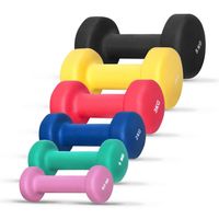gorilla sports juego de pesas de mano para fitness aerobic gimnasia