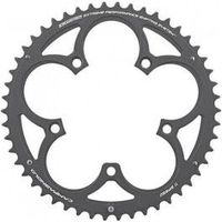 campagnolo plato chorusrecord 52 dientes 5 brazos 110 bcd 11v gris
