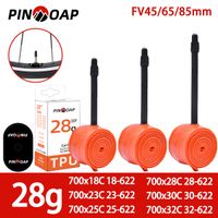 pinmoap bicicleta tpu tubo interior para valvula presta 700x1 82325283032c ciclismo mtb carretera bicicleta de montana tubo interior 45 65 85mm