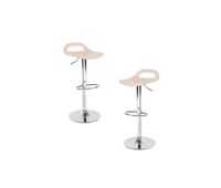 pack 2 taburetes dok - rosa
