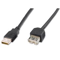 digitus cable extensor usb 20 3m negro