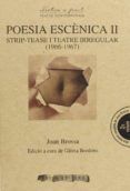 poesia escrnica ii strip-tease i teatre irregular 1966-1967