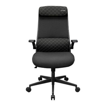 Silla de oficina Cougar CGR-STD-BLB ergonómica tela negra ajuste total