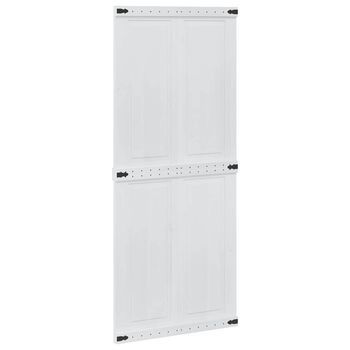 Puerta Corrediza Corona Blanco 90 X 210 Cm Vidaxl