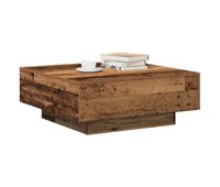 mesa de cafe - mesa de centro - mesa baja madera envejecida 80 x 80 x 31 cm