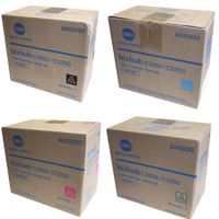 konica minolta tnp-48kcmy full set original toners 4 pack