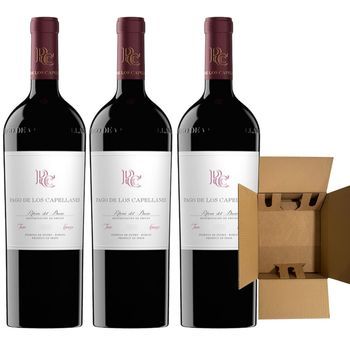 Capellanes Crianza - De Ribera Del Duero - Crianza - 14.5% Vol. - Varie - Pack 3 Botellas 75 Cl - 14,5% Vol.