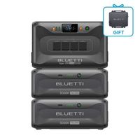 bluetti apex 300 y 2x b300k bateria lfp 8294wh 3840w ca 7680w pico diseno modular y capacidad ampliable hogar y autocaravana