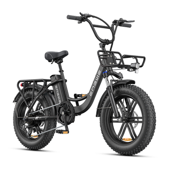 Bicicleta Eléctrica Engwe L20 Boost, Motor De 48 V Y 250 W, Sensor De Par, Negra