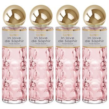 Pack De 4 Eau De Parfum Mujer Saphir In Love 200ml