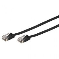 goobay cable de red rj45 utp cat6 1m negro