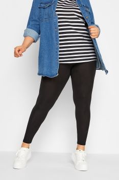 Sostenible Leggings Negros Viscosa Reciclada 
