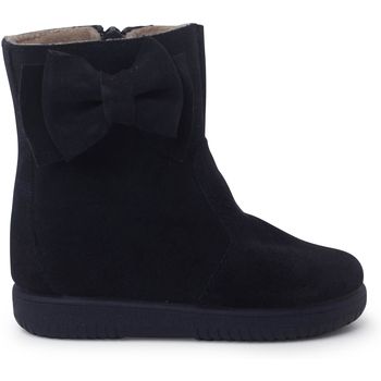Pisamonas Botines Botas Niña Serraje Lazo Lateral Grande para niña