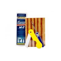 x-sauce kit mechas reparacion tubeless m-2 pequeno para bicicletas - incluye herramienta y pegamento