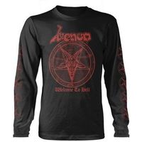 venom camiseta manga larga welcome to hell para mujer
