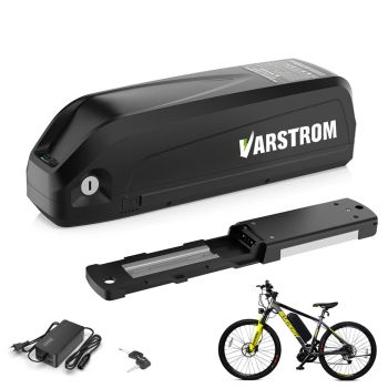 [EU Direct] VARSTROM Hailong 1-2 36V 13AH 468Wh Batería de bicicleta eléctrica 2600mAh Batería de litio Li-ion 18650 con