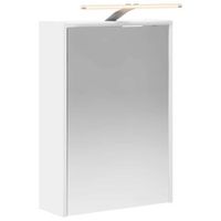 armario con espejo de bano  mueble de bano con estante 43 x 16 x 625 cm