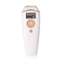 depiladora ipl de luz pulsada 5 niveles 999999 disparos de flash 19x7x5 cm color blanco
