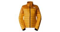 chaqueta de plumon naranja the north face terra peak para mujer
