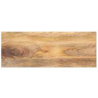 tablero de mesa rectangular madera maciza mango 80x40x38 cm vidaxl