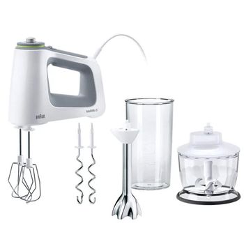 Braun Batidora de varillas MultiMix5 HM5137 4645-HM5137WH
