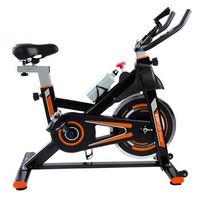 bicicleta spinning indoor cycle volante de inercia 10kg bonplus